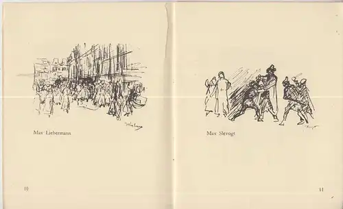 Buch: Zeichnungen und Aquarelle unserer Zeit - März / April 1919, anon., 1919,