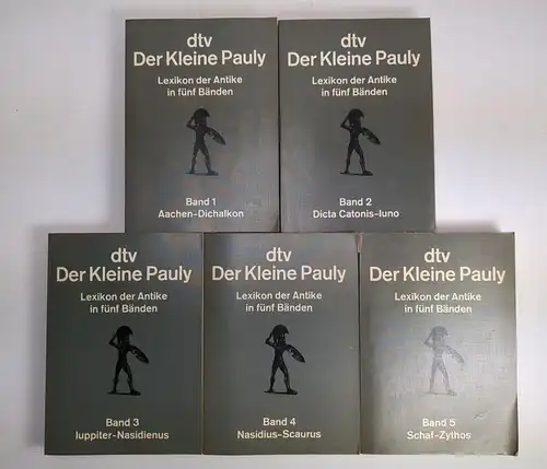 Buch: Der kleine Pauly, Ziegler, Konrad / Sontheimer, Walther. 5 Bände, dtv