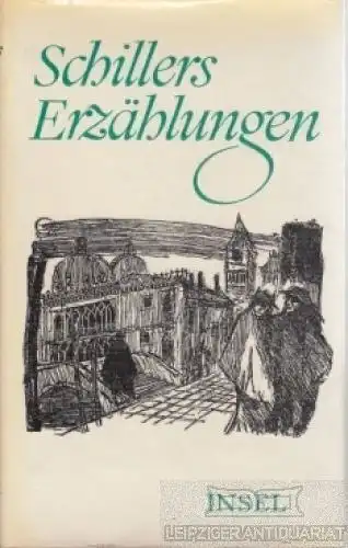 Buch: Schillers Erzählungen, Schiller, Friedrich. 1976, Insel-Verlag