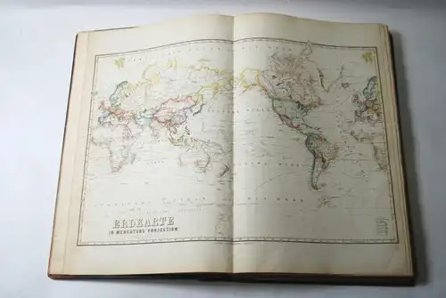 Buch: Hand-Atlas der Erde und des Himmels in siebzig Blättern, Kiepert, H. u.a