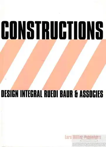 Buch: Constructions, Müller, Lars. 1998, Lars Müller Publishers, gebraucht, gut