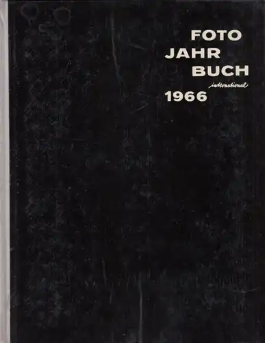 Buch: Fotojahrbuch 1966 international, Henning, Günter. 1965, Fotokinoverlag