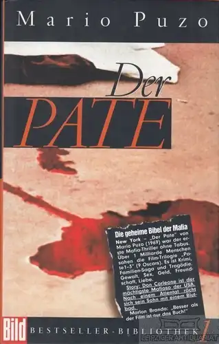 Buch: Der Pate, Puzo, Mario. Bild Bestseller-Bibliothek, 2004, gebraucht, gut