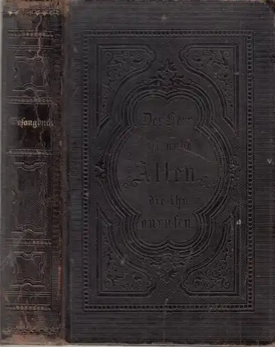 Buch: Dresdner Gesangbuch auf höchsten Befehl herausgegeben. 1868