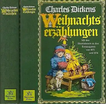 Buch: Weihnachtsmärchen. Weihnachtserzählungen, Dickens, Charles. 2 Bände, 1993