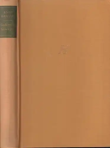 Buch: Gedämpftes Saitenspiel, Hamsun, Knut, 1953, C. Bertelsmann Verlag