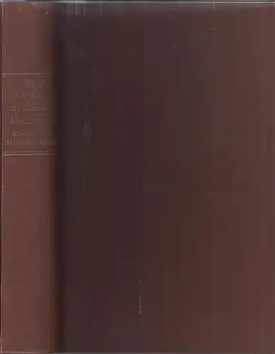Buch: Bau- und Kunstdenkmäler Thüringens, Lehfeldt, 1888, 1891, 1992, 3 in 1 Bd.