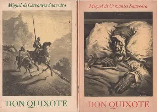 Buch: Don Quixote, Cervantes Saavedra, Miguel de. 2 Bände, 1978, gebraucht, gut