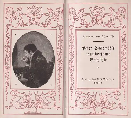 Buch: Peter Schlemihls wundersame Geschichte, Chamisso, Wunderhorn, Mörlins