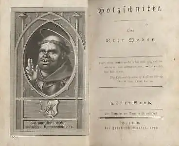 Buch: Holzschnitte. Erster Band, Weber, Veit. 1793, Friedrich Maurer