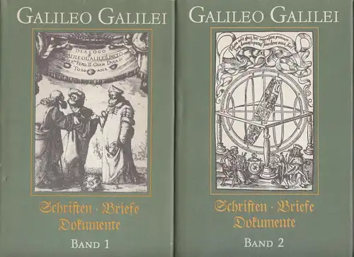 Buch: Schriften. Briefe. Dokumente, Galilei, Galileo. 2 Bände, 1987