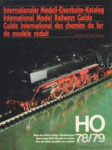 Buch: Internationaler Modell-Eisenbahn-Katalog, Stein, Bernhard und Wolfgang
