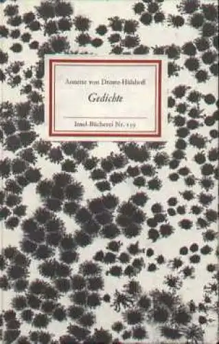 Insel-Bücherei 139, Gedichte, Droste-Hülshoff, Anette von. 1989, Insel-Verlag