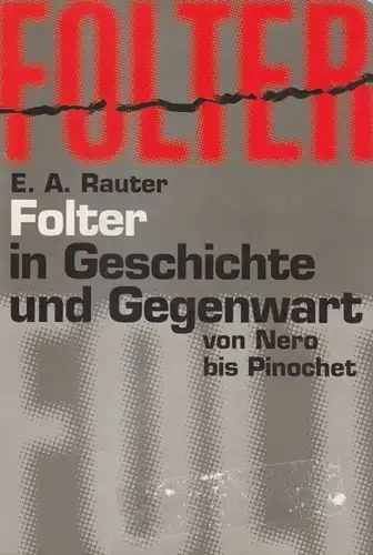 Buch: Folter, Rauter, E.A. 1996, Weltbild, gebraucht, mittelmäßig