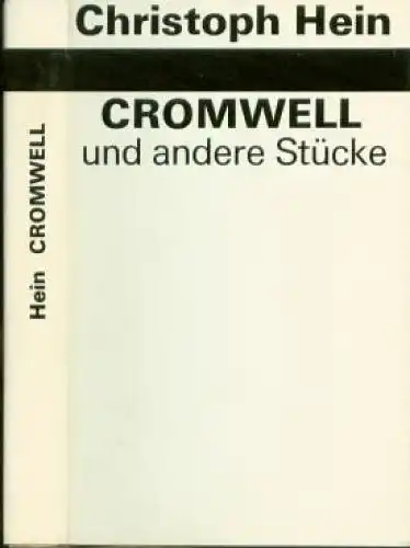 Buch: Cromwell, Hein, Christoph. 1985, Aufbau Verlag, und andere Stücke