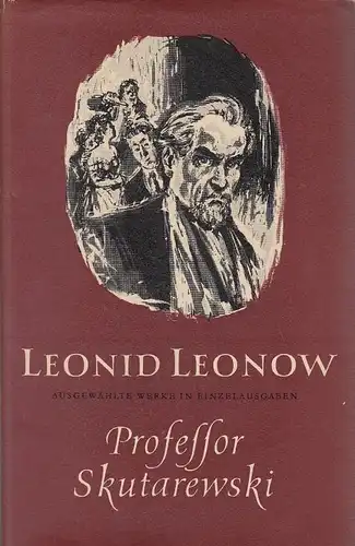 Buch: Professor Skutarewski, Leonow, Leonid. 1956, Verlag Kultur und Fortschritt