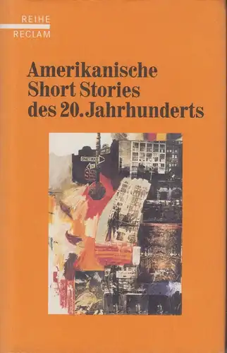 Buch: Amerikanische Short Stories des 20. Jahrhunderts, Lenz, Günter H. 1998