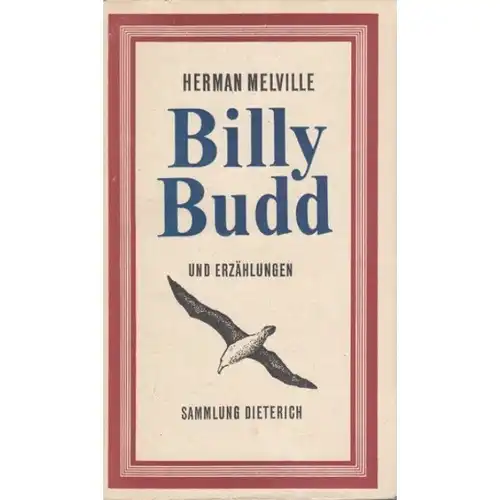 Sammlung Dieterich 182, Vortoppmann Billy Budd, Melville, Herman. 1984