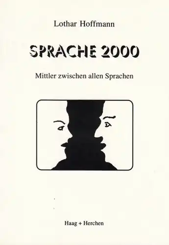 Buch: Sprache 2000, Hoffmann, Lothar. 1995, Haag und Herchen Verlag