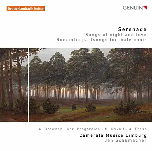 CD: Camerata Musica Limburg, Serenade. 2012, Romantic Partsongs for male Choir