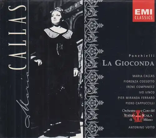 CD-Box: Maria Callas, Ponchielli: La Gioconda. 1997, 3 CDs, gebraucht, gut