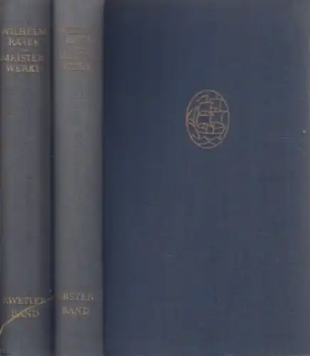 Buch: Meisterwerke, Raabe, Wilhelm. 1963, Insel Verlag, gebraucht, gut