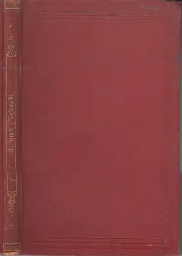 Buch: Rosamunde, Kruse, Heinrich, 1878, Hirzel, Trauerspiel in fünf Aufzügen