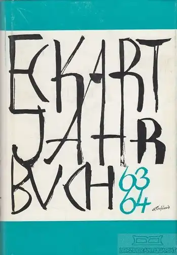 Buch: Eckart-Jahrbuch 1963/64, Tank, Kurt Lothar. 1963, Eckart-Verlag