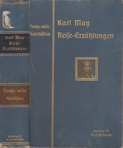 Buch: Durchs wilde Kurdistan, May, Karl, 1909, Fehsenfeld, Reiseerzählung
