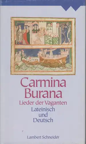 Buch: Carmina Burana, Düchting, Reinhard. Sammlung Weltliteratur, 1993