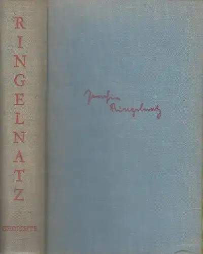 Buch: und auf einmal steht es neben dir, Ringelnatz, Joachim. 1952