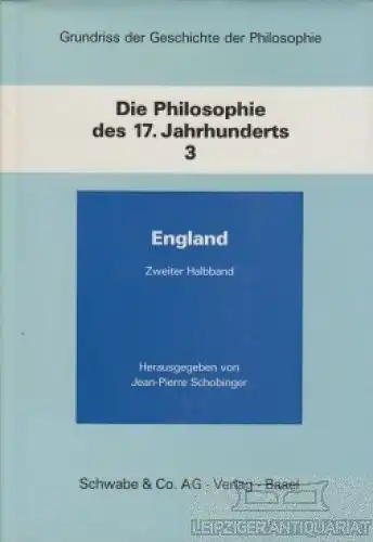 Buch: Die Philosophie des 17. Jahrhunderts, Asbach-Schnitker. 1988