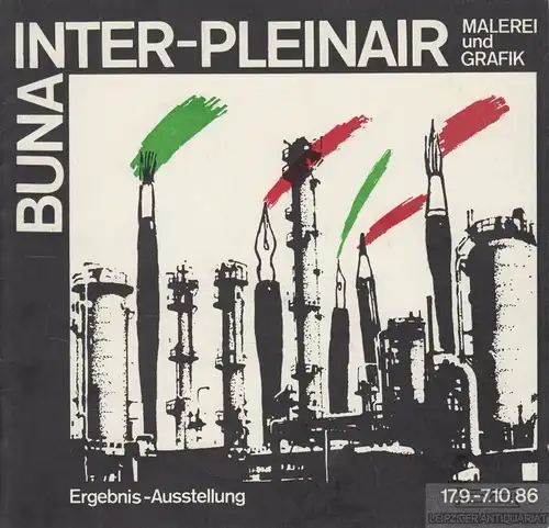 Buch: Buna Inter-Pleinair, Stenzel, Elke. 1986, Druck und Buch Merseburg