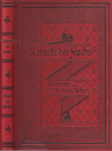 Buch: Reineke der Fuchs, Richter, Ludwig, 1881, Otto Wigand Verlag, gebraucht