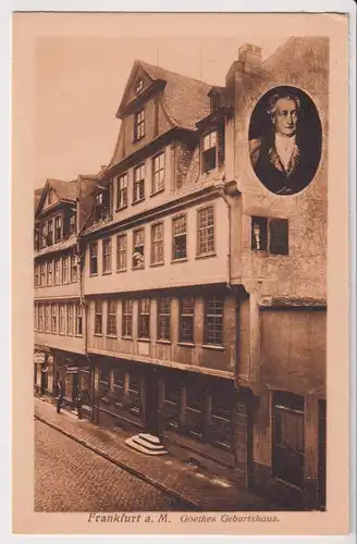 AK Frankfurt a. M., Goethes Geburtshaus, Postkarte, gut, ungelaufen
