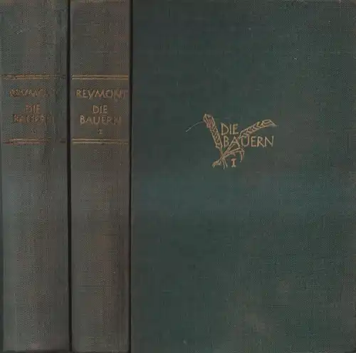Buch: Die Bauern, W. St. Reymont, 2 Bände, 1954, Greifenverlag, gebraucht, gut