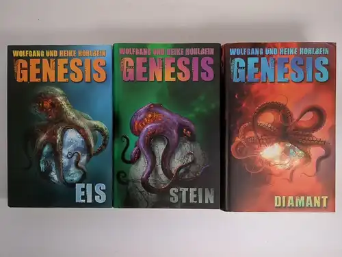 Buch: Genesis 1-3 - Eis, Stein, Diamant, Wolfgang & Heike Hohlbein, 3 Bände