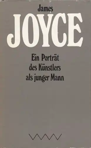Buch: Ein Porträt des Künstlers als junger Mann, Joyce, James. 1979, Volk & Welt