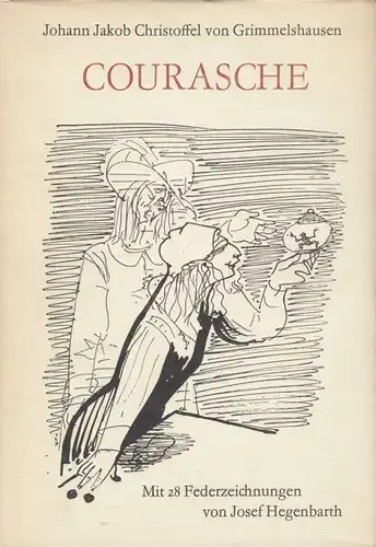 Buch: Courasche, Grimmelshausen, Johann Jakob Christoffel von. 1980