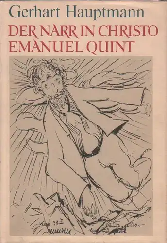 Buch: Der Narr in Christo Emanuel Quint, Hauptmann, Gerhart. 1973, Aufbau Verlag