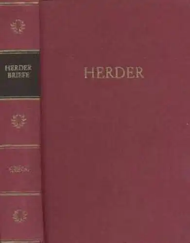 Buch: Herders Briefe in einem Band, Herder, Johann Gottfried. 1970, BDK