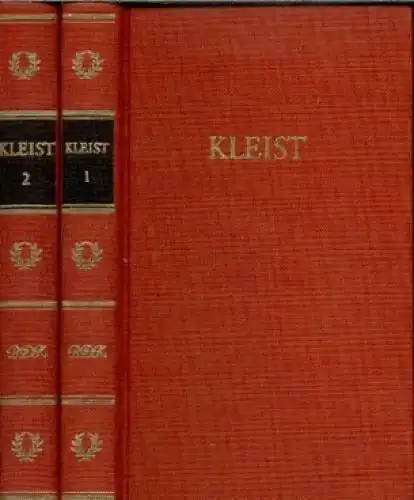 Buch: Kleists Werke in zwei Bänden, Kleist, Heinrich von. 2 Bände, 1961