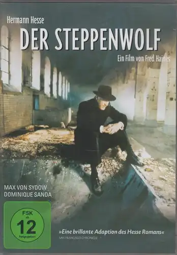 DVD: Hermann Hesse: Der Steppenwolf. 2005, Max von Sydow u.a., gebraucht, gut