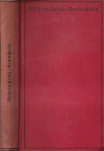 Buch: Ardinghello und die glückseligen Inseln, Heinse, Wilhelm, W. J. Mörlins