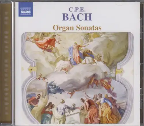 CD: C. P. E. Bach, Organ Sonatas. 2016, gebraucht, gut