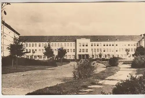 AK Ludwigsfelde Kr. Zossen, Neue Schule, ca. 1960, R. Kallmer, gelaufen