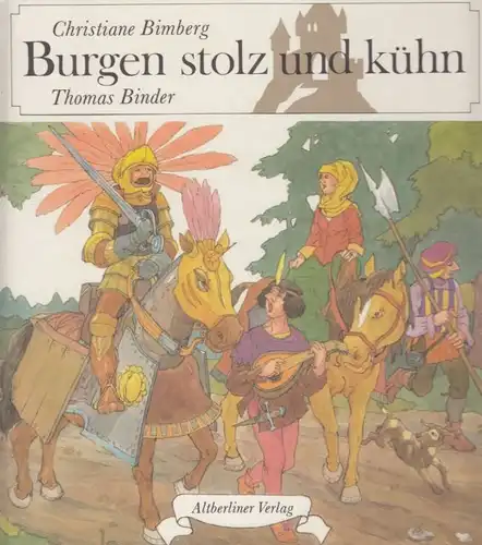 Buch: Burgen stolz und kühn, Bimberg, Christiane / Binder, Thomas. 1988
