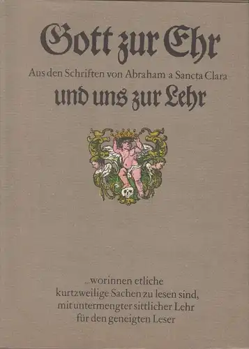 Buch: Gott zur Ehr und uns zur Lehr, Schlamber, Heinz. 1988, St. Benno Verlag