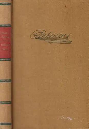 Buch: Londoner Skizzen, Dickens, Charles. 1965, Verlag Rütten & Loening