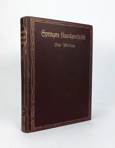 Buch: Handbuch der Kunstgeschichte I-V. Springer, Anton, 1923, Alfred Kröner